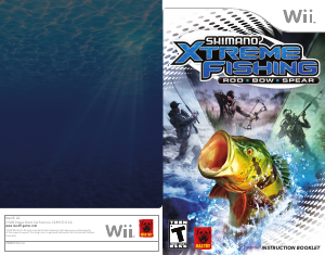 Bruksanvisning Nintendo Wii Shimano Xtreme Fishing