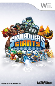 Bruksanvisning Nintendo Wii Skylanders - Giants