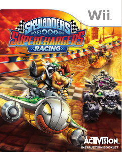 Handleiding Nintendo Wii Skylanders - SuperChargers Racing