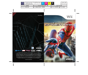 Handleiding Nintendo Wii The Amazing Spider-Man