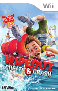 Bruksanvisning Nintendo Wii Wipeout - Create and Crash