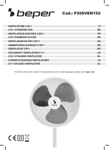 Handleiding Beper P206VEN152 Ventilator