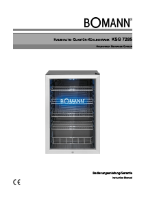 Manual Bomann KSG 7285 Refrigerator