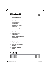 Manual Einhell LE 20 Desumidificador