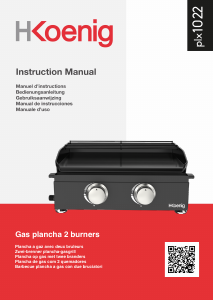 Manuale H.Koenig PLX1022 Barbecue