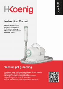 Mode d’emploi H.Koenig PAW400 Tondeuse pour animaux