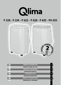 Mode d’emploi Qlima P 622 Climatiseur