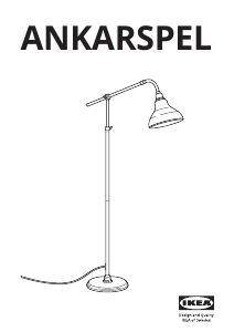 Rokasgrāmata IKEA ANKARSPEL Lampa