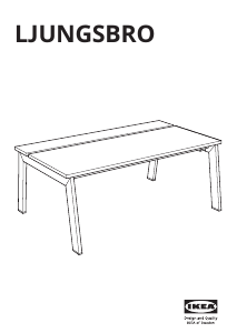 Manuál IKEA LJUNGSBRO Konferenční stolek