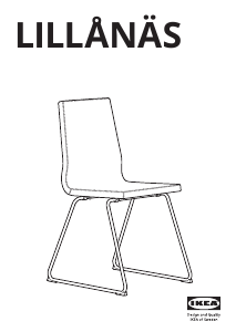 Kullanım kılavuzu IKEA LILLANAS Sandalye