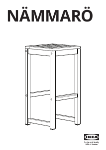 Instrukcja IKEA NAMMARO Stołek barowy