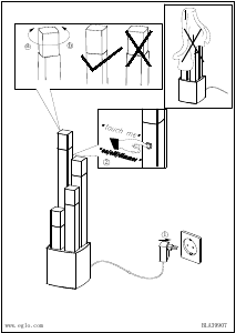 Bruksanvisning Eglo 39907 Lampa