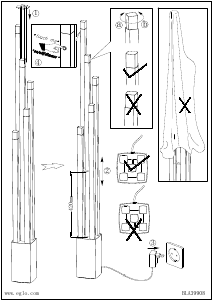 Bruksanvisning Eglo 39908 Lampa