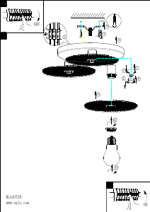 説明書 Eglo 43728 ランプ