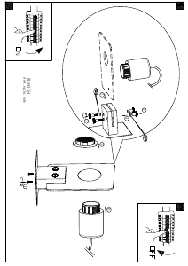 Bruksanvisning Eglo 43754 Lampa