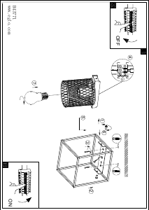 Bruksanvisning Eglo 43771 Lampa