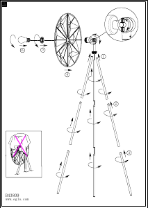 説明書 Eglo 43809 ランプ