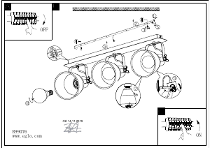 説明書 Eglo 99076 ランプ