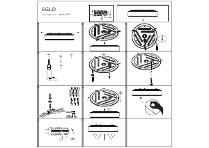 Bruksanvisning Eglo 99108 Lampa