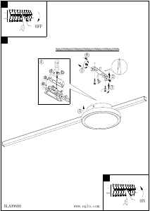 Bruksanvisning Eglo 99606 Lampa