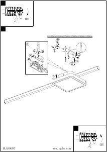 Bruksanvisning Eglo 99608 Lampa