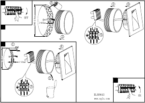 Bruksanvisning Eglo 99644 Lampa