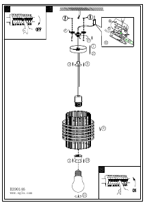 Bruksanvisning Eglo 390146 Lampa