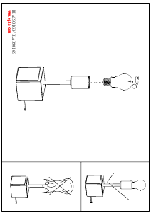 Bruksanvisning Eglo 390169 Lampa