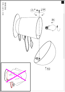 Bruksanvisning Eglo 900396 Lampa