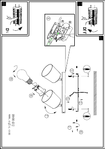 Bruksanvisning Eglo 900432 Lampa