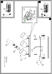 Bruksanvisning Eglo 900433 Lampa