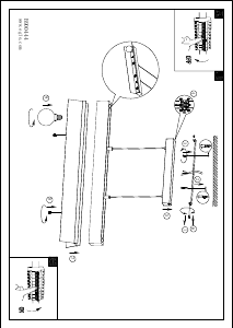 Bruksanvisning Eglo 900444 Lampa