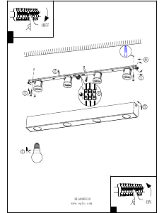 Bruksanvisning Eglo 900518 Lampa