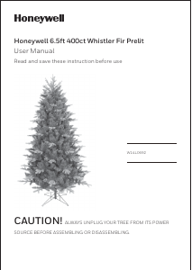 Handleiding Honeywell W14L0692 Kerstboom