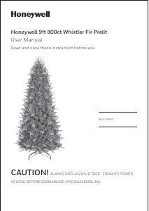Handleiding Honeywell W14L0694 Kerstboom