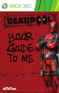 Handleiding Microsoft Xbox 360 Deadpool