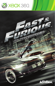 Handleiding Microsoft Xbox 360 Fast and Furious - Showdown