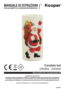 Manuale Kooper 2191593 Candela LED
