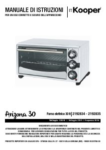 Handleiding Kooper 2192834 Oven