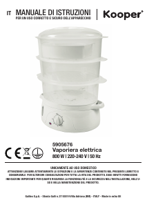 Manual Kooper 5905676 Steam Cooker