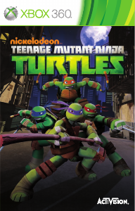 Handleiding Microsoft Xbox 360 Teenage Mutant Ninja Turtles