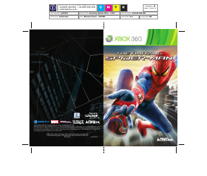 Handleiding Microsoft Xbox 360 The Amazing Spider-Man