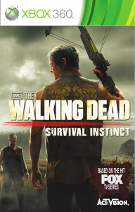 Handleiding Microsoft Xbox 360 The Walking Dead - Survival Instinct