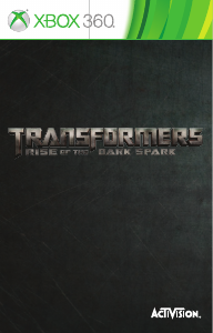 Handleiding Microsoft Xbox 360 Transformers - Rise of the Dark Spark