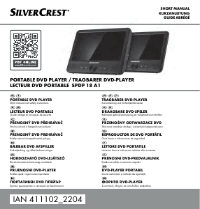 Manual de uso SilverCrest IAN 411102 Reproductor DVD