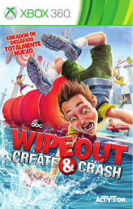 Handleiding Microsoft Xbox 360 Wipeout - Create and Crash