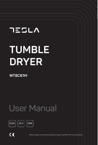 Handleiding Tesla WT8C61M Wasdroger