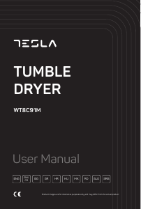 Használati útmutató Tesla WT8C91M Szárító