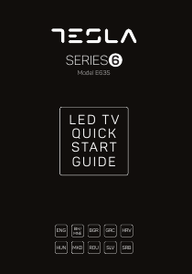 Manual Tesla 65E635SUS Televizor LED