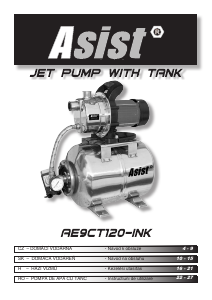 Návod Asist AE9CT120-INK Záhradné čerpadlo